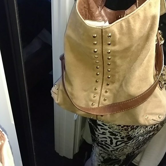 100% AUTHENTIC MICHAEL KORS SUEDE BAG - Picture 8 of 8